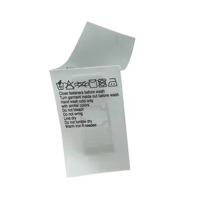 Αγορά Προσαρμοσμένη UHF RFID Ετικέτα ρούχων Τεξίλ Ετικέτα φροντίδας ρούχων Ετικέτα πλύσης Ετικέτα σήματος online manufacture