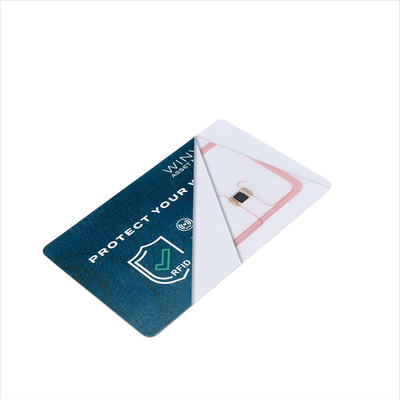 Αγορά Αντικλεπτική Ασύνδετη Κάλυψη RFID Κάρτας Πιστωτικής Προστασίας Προσαρμοσμένη Κάρτα Αποκλεισμού RFID online manufacture