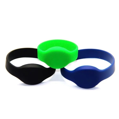 Ρυθμίσιμα RFID βραχιόλια ξενοδοχείων NFC Chip Armband 213/216/M1 υψηλής συχνότητας
