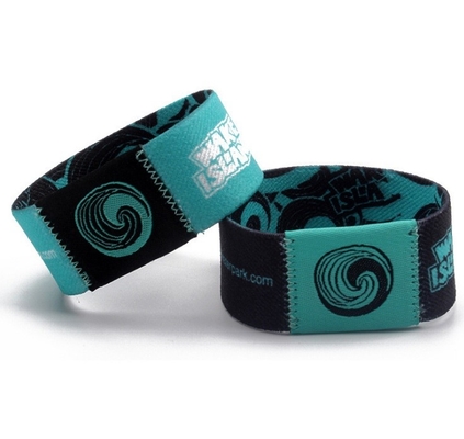 Φεστιβάλ πλήρους χρώματος RFID βραχιόλια Polyester Sublimation βραχιόλι