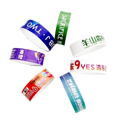 Fudan FM1108 RFID Tyvek βραχιόλια Παθητικό RFID βραχιόλι μιας χρήσης