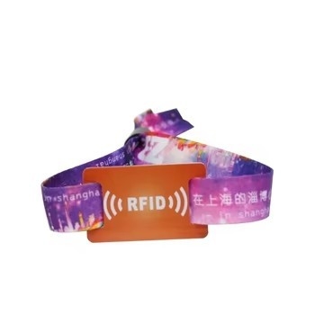 13.56Mhz RFID Συγκρότημα βραχιόλια RFID Event βραχιόλι με προσαρμοσμένο λογότυπο