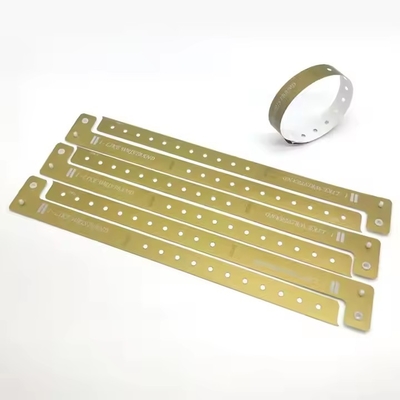 100% Αδιάβροχα βραχιόλια RFID Παθητικό PVC Ξαναχρησιμοποιήσιμο βραχιόλι RFID