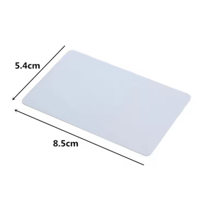 0.76 χιλιοστόμετρος πάχος Τυπωμένες κάρτες RFID IC κενές κάρτες Mifare 1k 4k