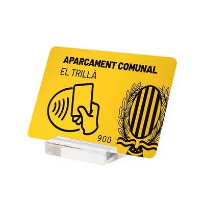 Ετικέτα κάρτας RFID CR80 Επεξεργασμένες Ετικέτες Επισκέψεων για την Αφοσίωση