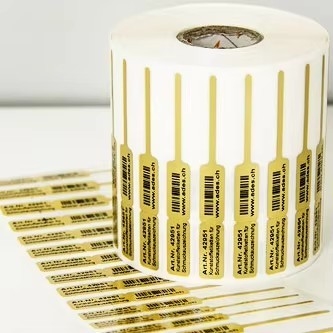 UHF RFID Ετικέτα κοσμημάτων Ετικέτα ασφαλείας RFID Ετικέτα αυτοκόλλητο Ετικέτες τιμολόγησης Ετικέτες PVC/PET